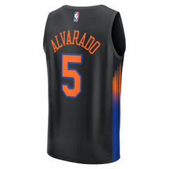 NBA Jose Alvarado New York Knicks Fast Break Replica Jersey