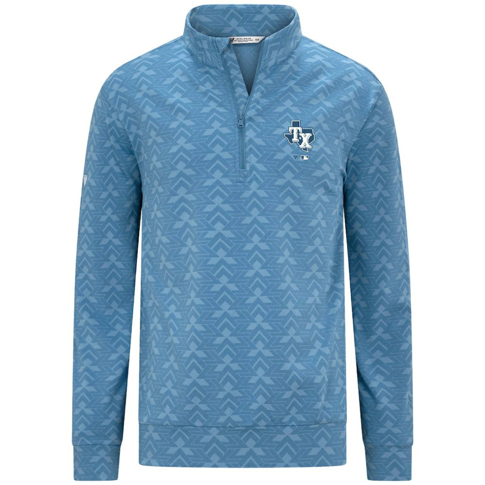 MLB Texas Rangers Levelwear Chameleon Quarter-Zip Pullover