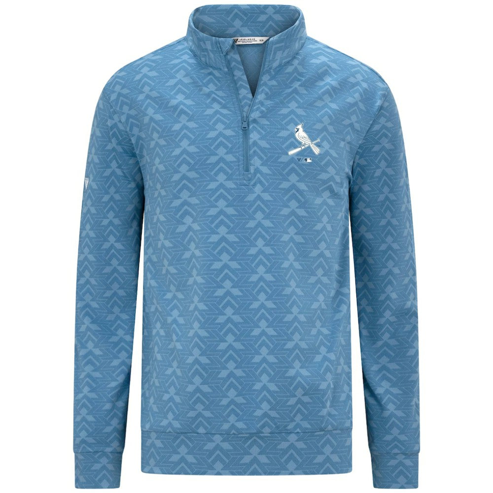MLB St. Louis Cardinals Levelwear Chameleon Quarter-Zip Pullover