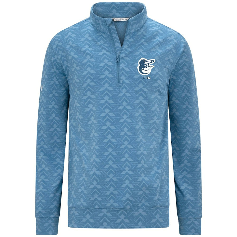 MLB Baltimore Orioles Levelwear Chameleon Quarter-Zip Pullover