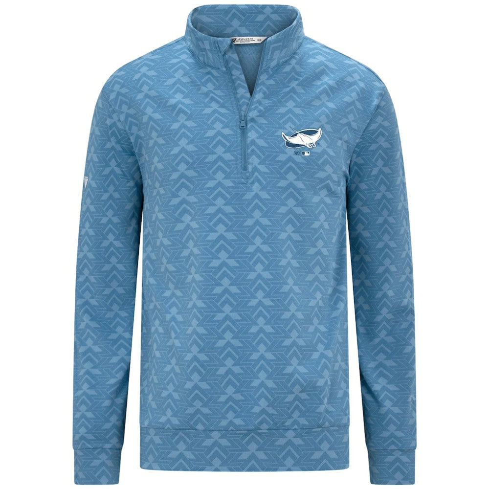MLB Tampa Bay Rays Levelwear Chameleon Quarter-Zip Pullover