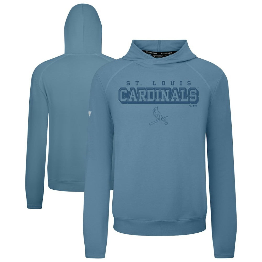 MLB St. Louis Cardinals Levelwear Mandate Tri-Blend Hoodie