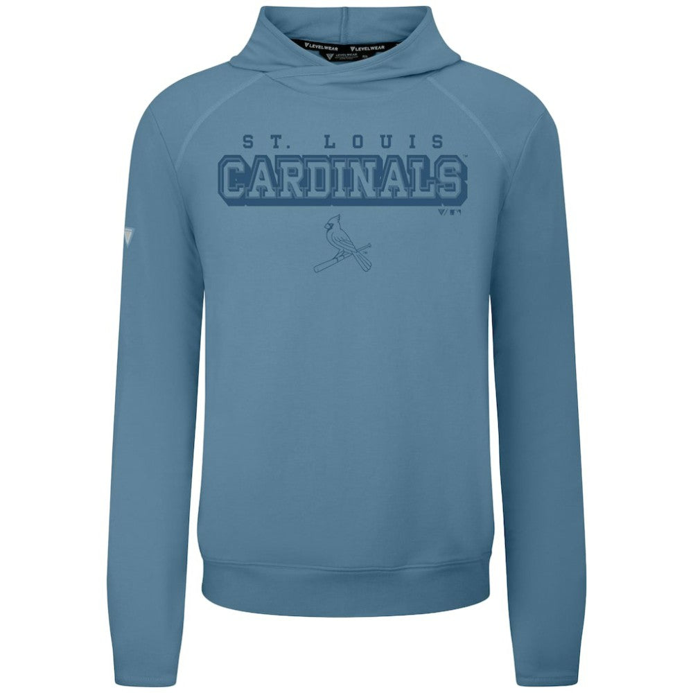 MLB St. Louis Cardinals Levelwear Mandate Tri-Blend Hoodie