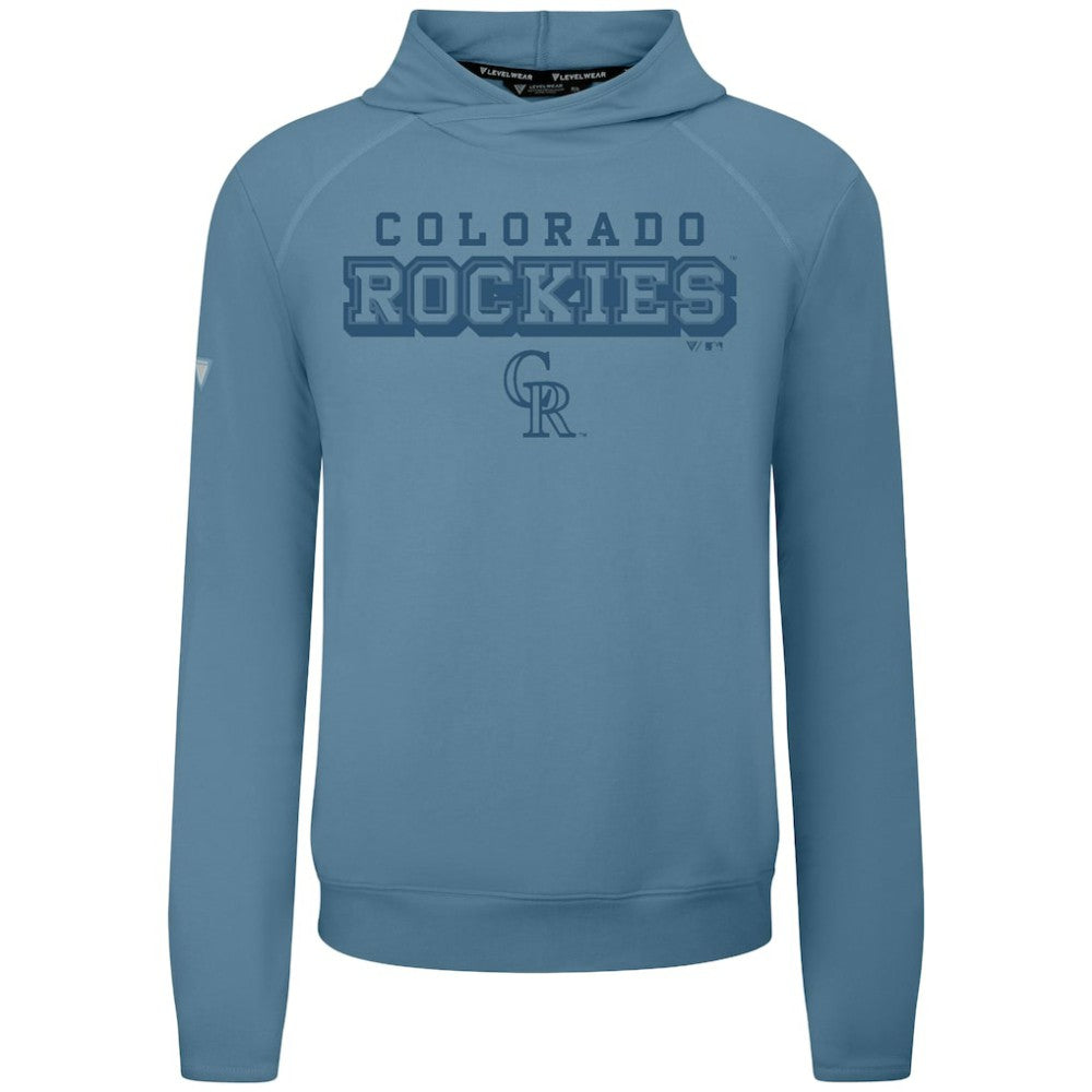 MLB Colorado Rockies Levelwear Mandate Tri-Blend Hoodie