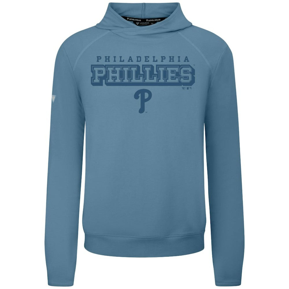 MLB Philadelphia Phillies Levelwear Mandate Tri-Blend Hoodie