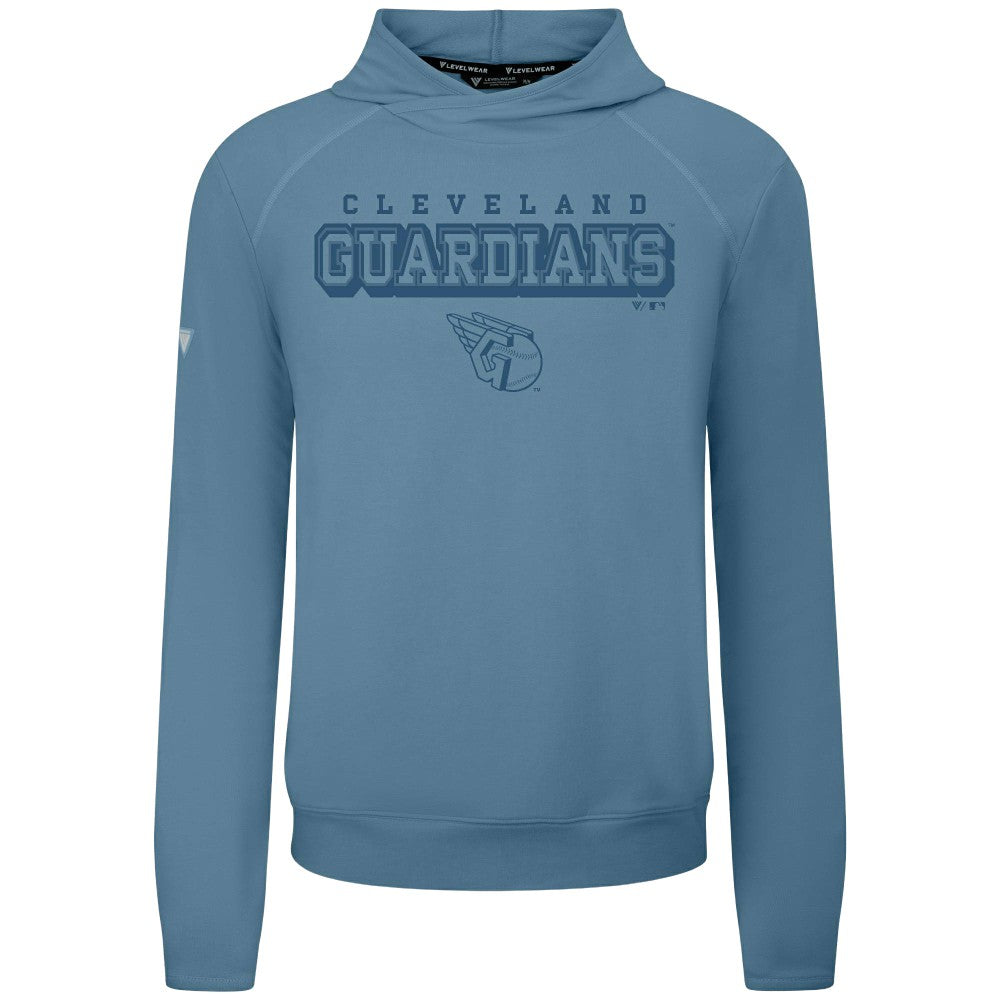 MLB Cleveland Guardians Levelwear Mandate Tri-Blend Hoodie
