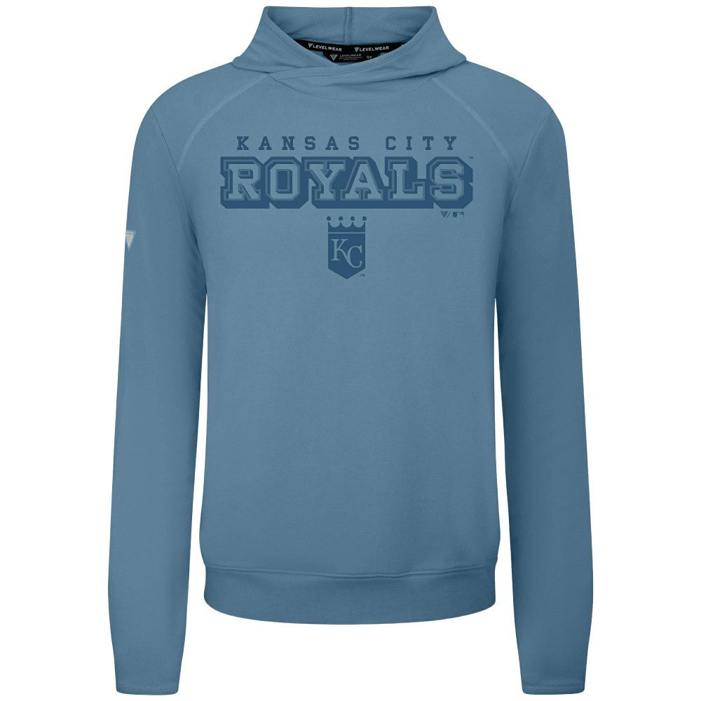 MLB Kansas City Royals Levelwear Mandate Tri-Blend Hoodie