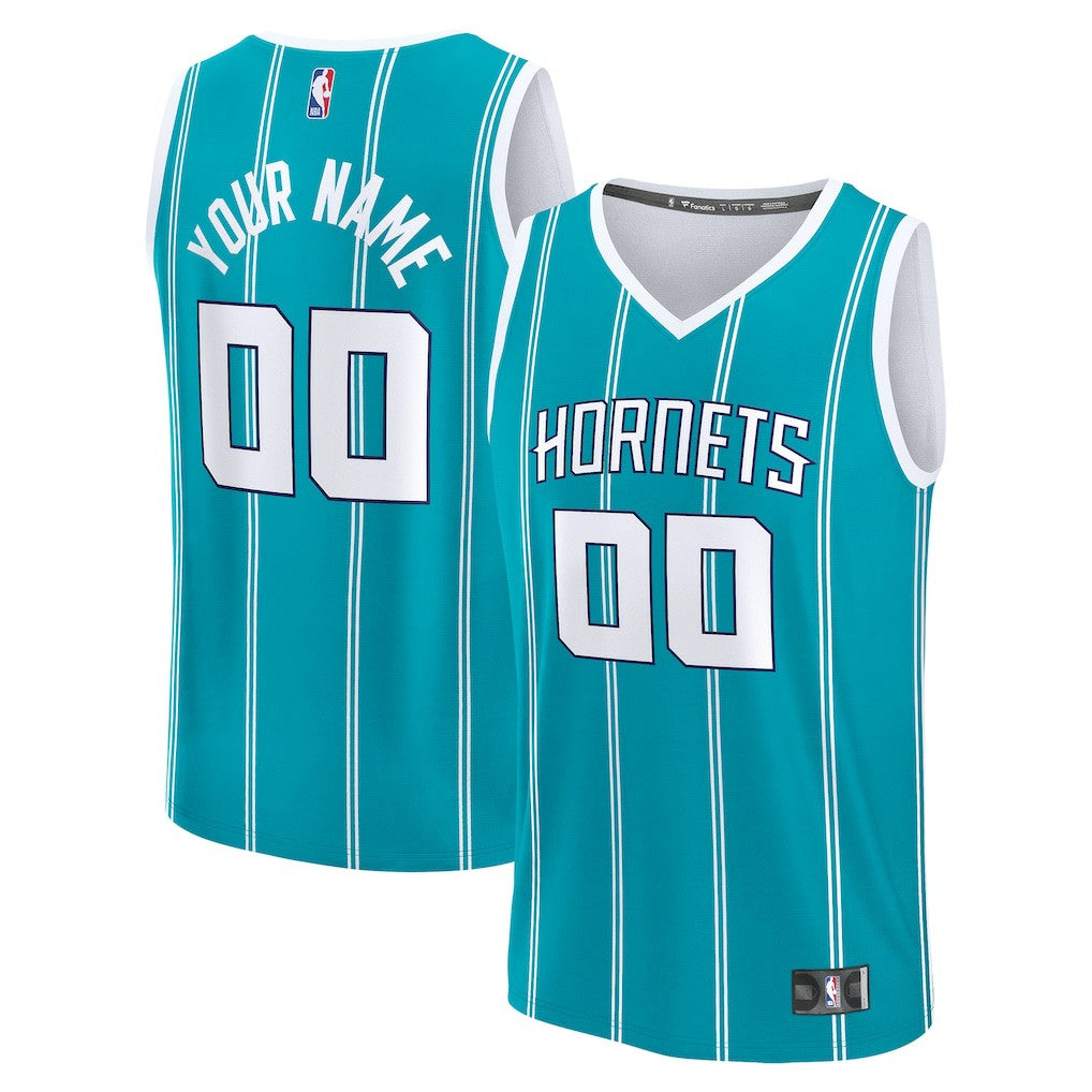 NBA Charlotte Hornets Fast Break Custom Jersey