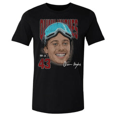 NHL Black Quinn Hughes US Men's Hockey 500 Level Goggles T-Shirt