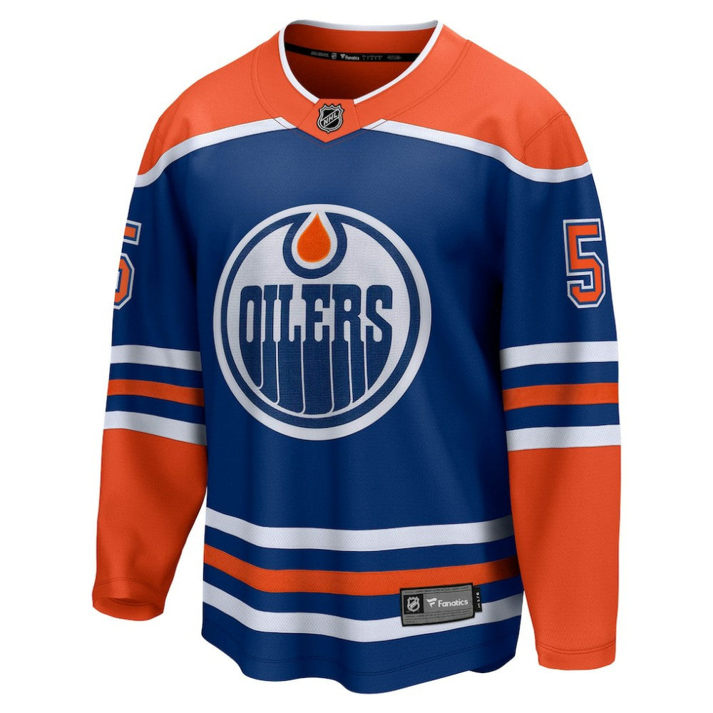 NHL Royal Connor Murphy Edmonton Oilers Fanatics Home Breakaway Jersey