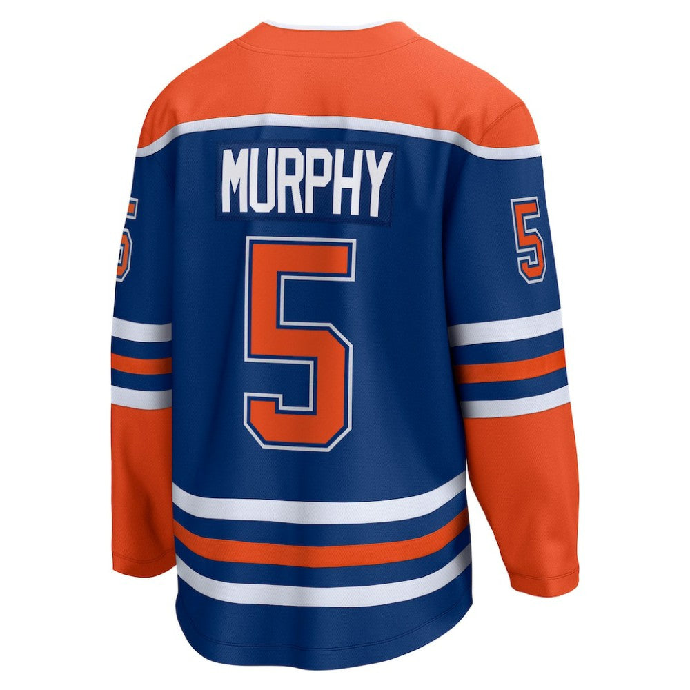 NHL Royal Connor Murphy Edmonton Oilers Fanatics Home Breakaway Jersey