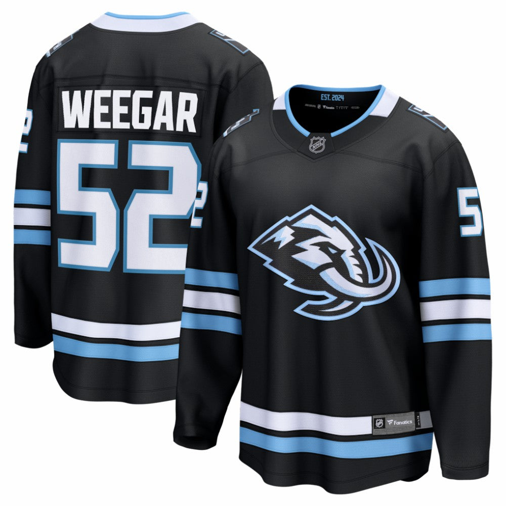 NHL Black MacKenzie Weegar Utah Mammoth Fanatics Home Breakaway Jersey