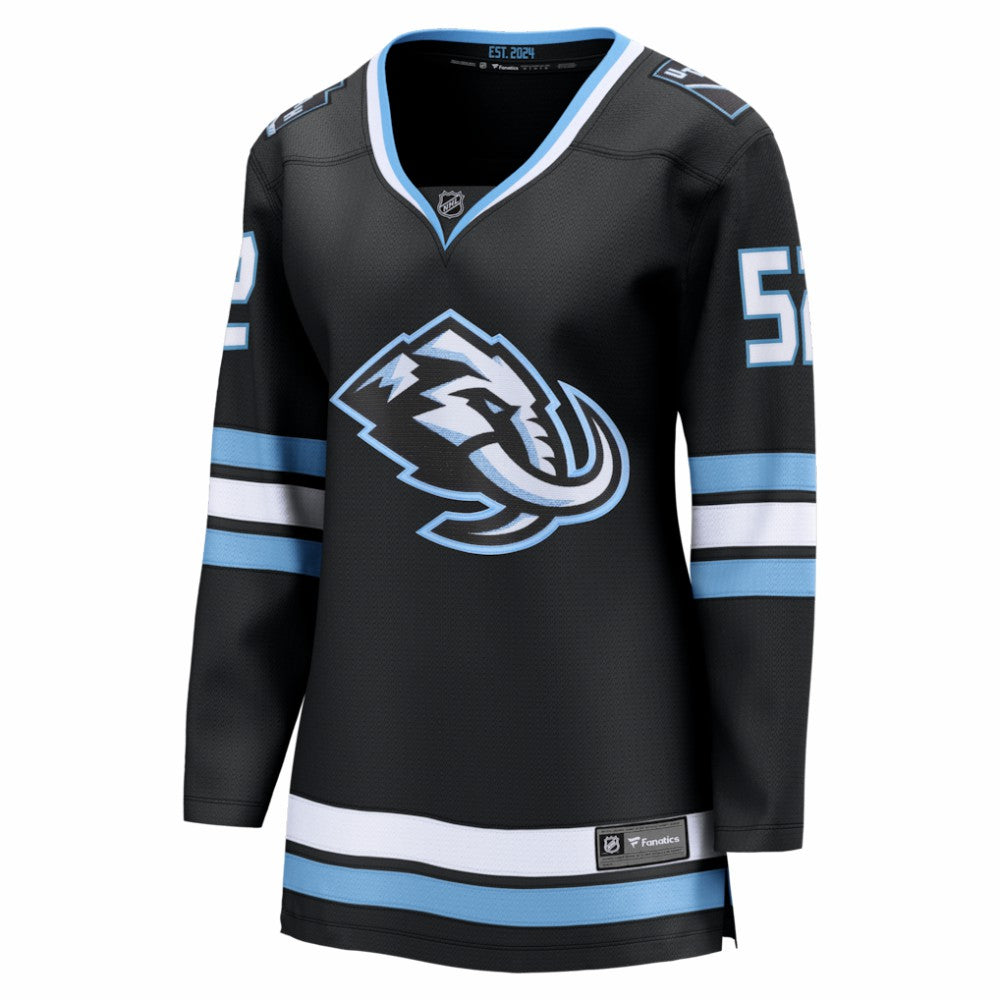 NHL Black MacKenzie Weegar Utah Mammoth Fanatics Women's Home Breakaway Jersey