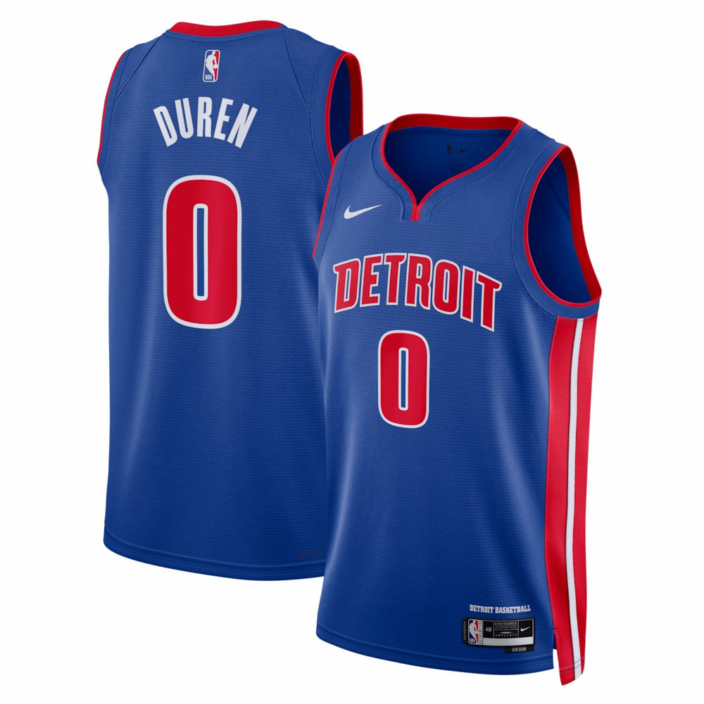 NBA Jalen Duren Detroit Pistons Unisex Swingman Jersey sale