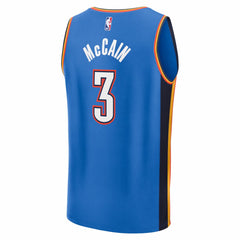 NBA Jared McCain Oklahoma City Thunder Fast Break Replica Jersey