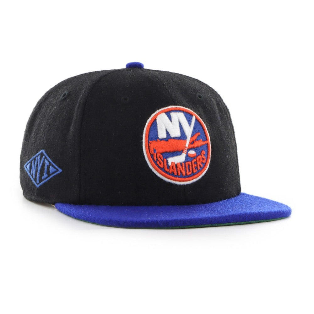 NHL Black/Royal New York Islanders '47 Aldrich 2-Tone Captain Adjustable Hat