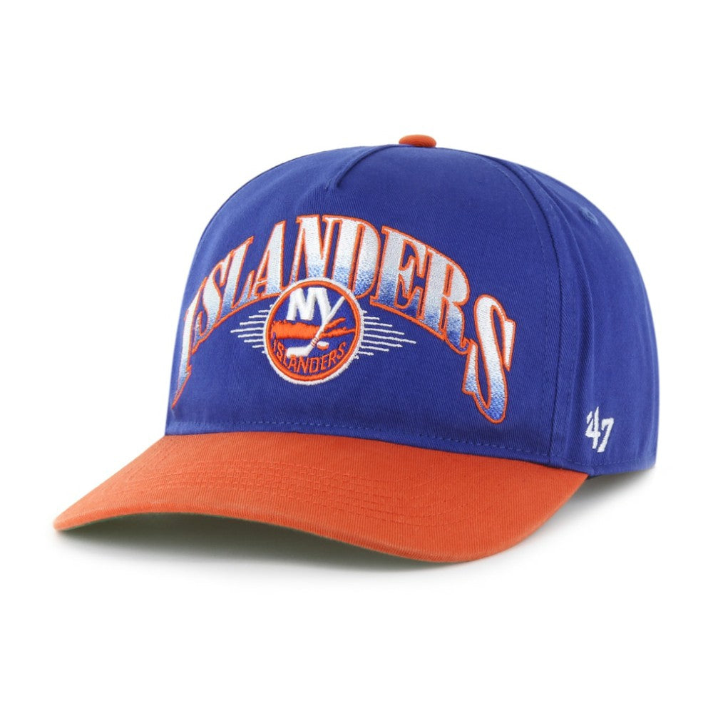 NHL Royal/Orange New York Islanders '47 Atkin Vintage 2-Tone Relaxed Hitch Adjustable Hat