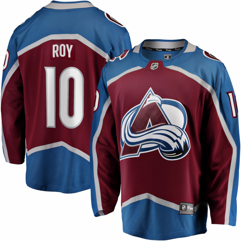 NHL Burgundy Nicolas Roy Colorado Avalanche Fanatics Home Breakaway Jersey