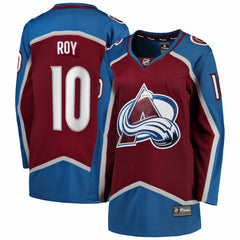 NHL Burgundy Nicolas Roy Colorado Avalanche Fanatics Women's Home Breakaway Jersey