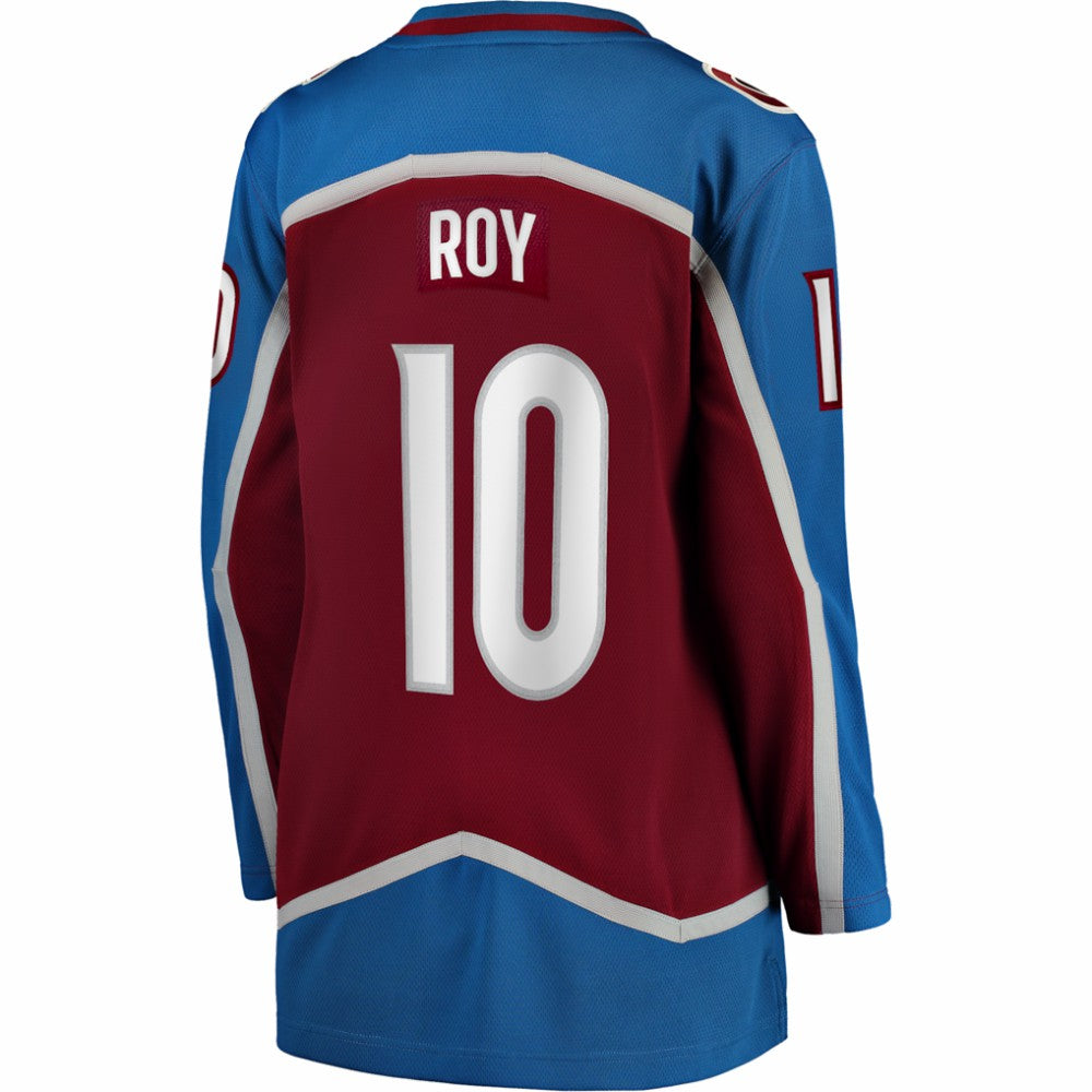 NHL Burgundy Nicolas Roy Colorado Avalanche Fanatics Women's Home Breakaway Jersey