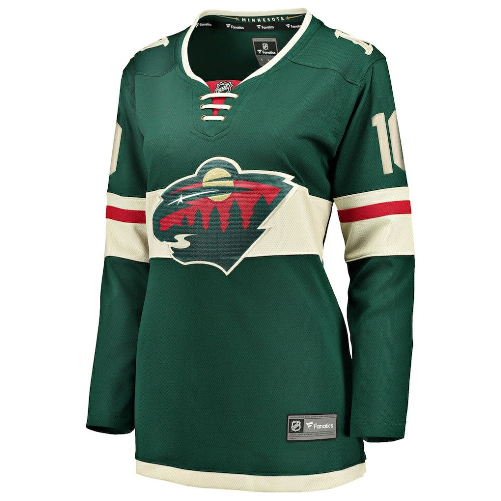 NHL Green Bobby Brink Minnesota Wild Fanatics Women's Home Breakaway Jersey