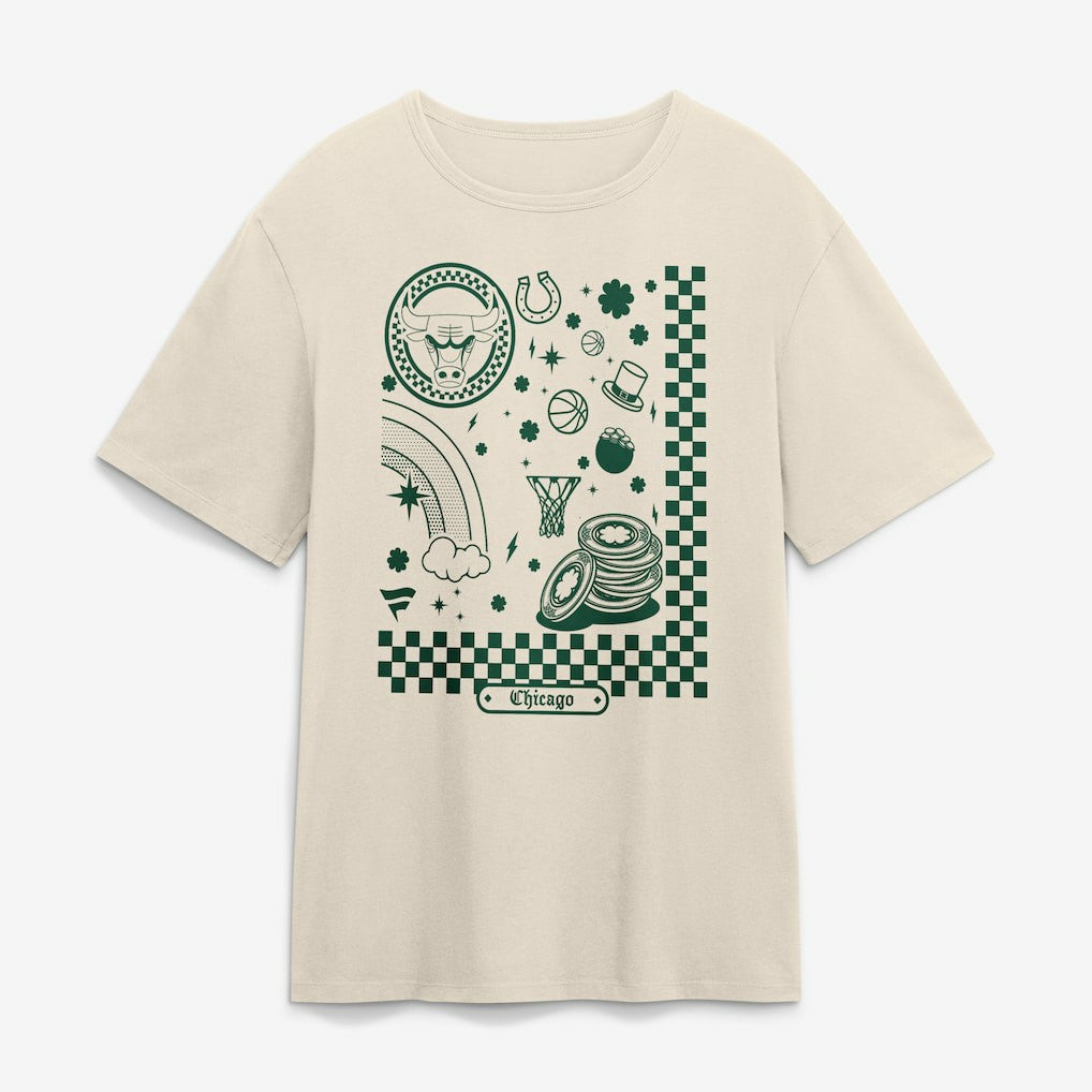 NBA Chicago Bulls St. Patrick's Day City Charms T-Shirt sale