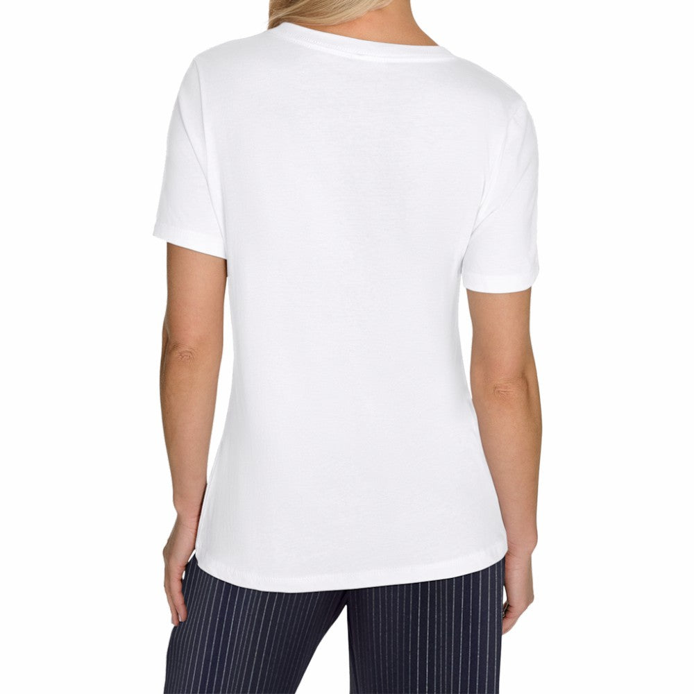 NHL White New Jersey Devils Starter Women's Tough Puck T-Shirt