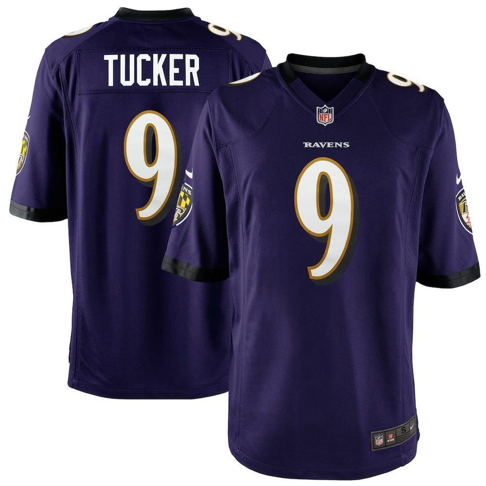 Justin Tucker  Youth Game Jersey - Baltimore Ravens