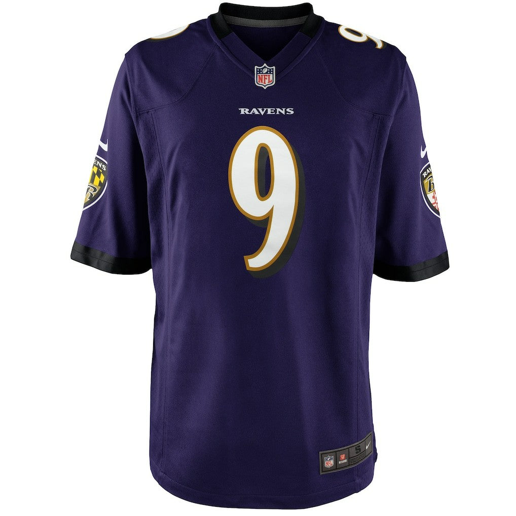 Justin Tucker  Youth Game Jersey - Baltimore Ravens