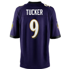 Justin Tucker  Youth Game Jersey - Baltimore Ravens