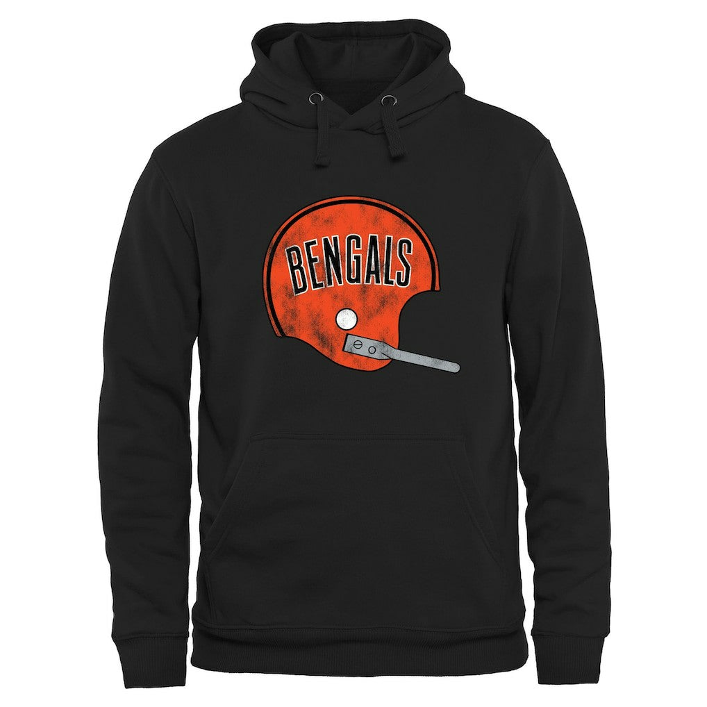 Throwback Logo Pullover Hoodie - Cincinnati Bengals