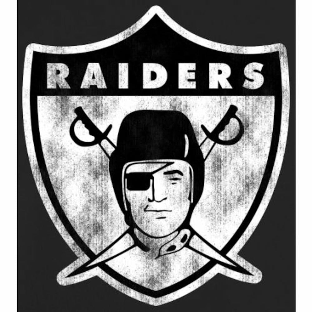 Throwback Logo Pullover Hoodie - Las Vegas Raiders