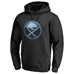 NHL Black Buffalo Sabres Rinkside Pond Hockey Pullover Hoodie