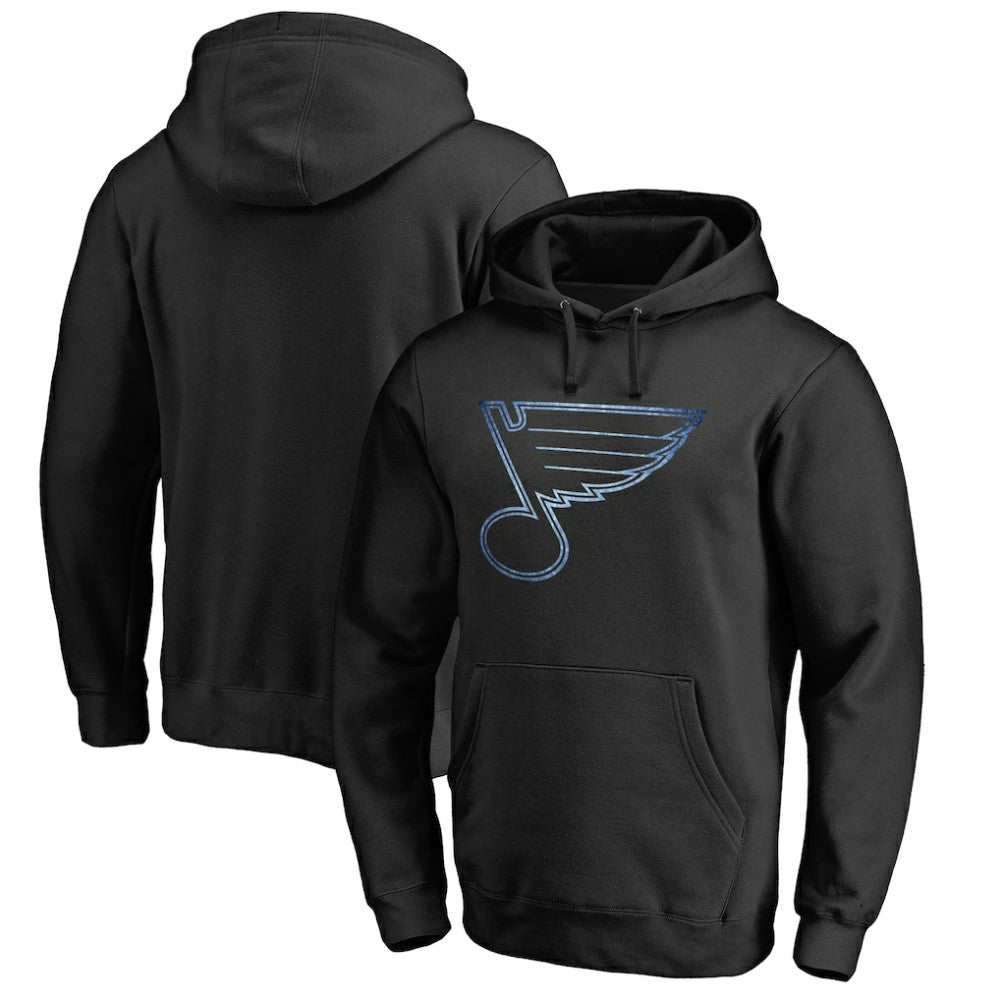 NHL Black St. Louis Blues Rinkside Pond Hockey Pullover Hoodie