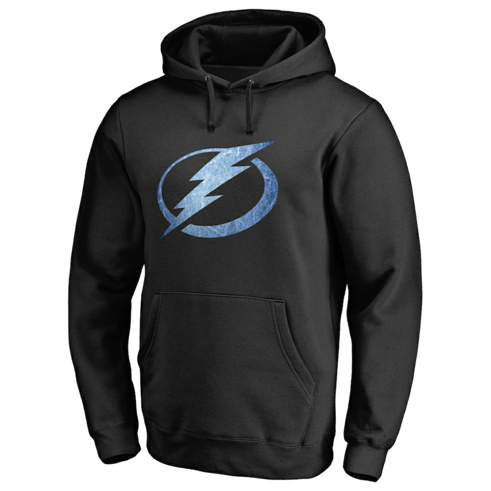 NHL Black Tampa Bay Lightning Rinkside Pond Hockey Pullover Hoodie
