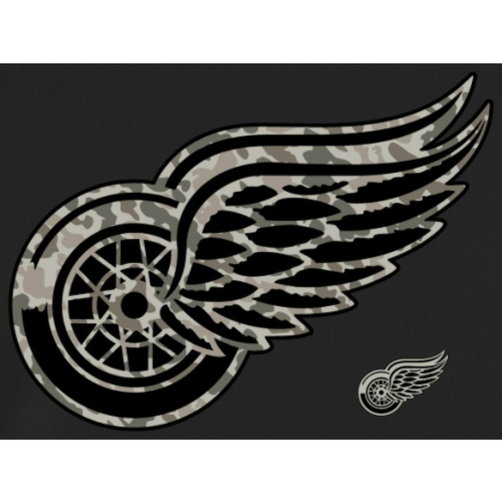 NHL This item will ship within 2 business days. Men's Detroit Red Wings Black Rink Warrior Pullover Hoodie