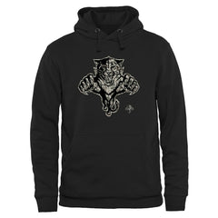 NHL Black Florida Panthers Rink Warrior Pullover Hoodie