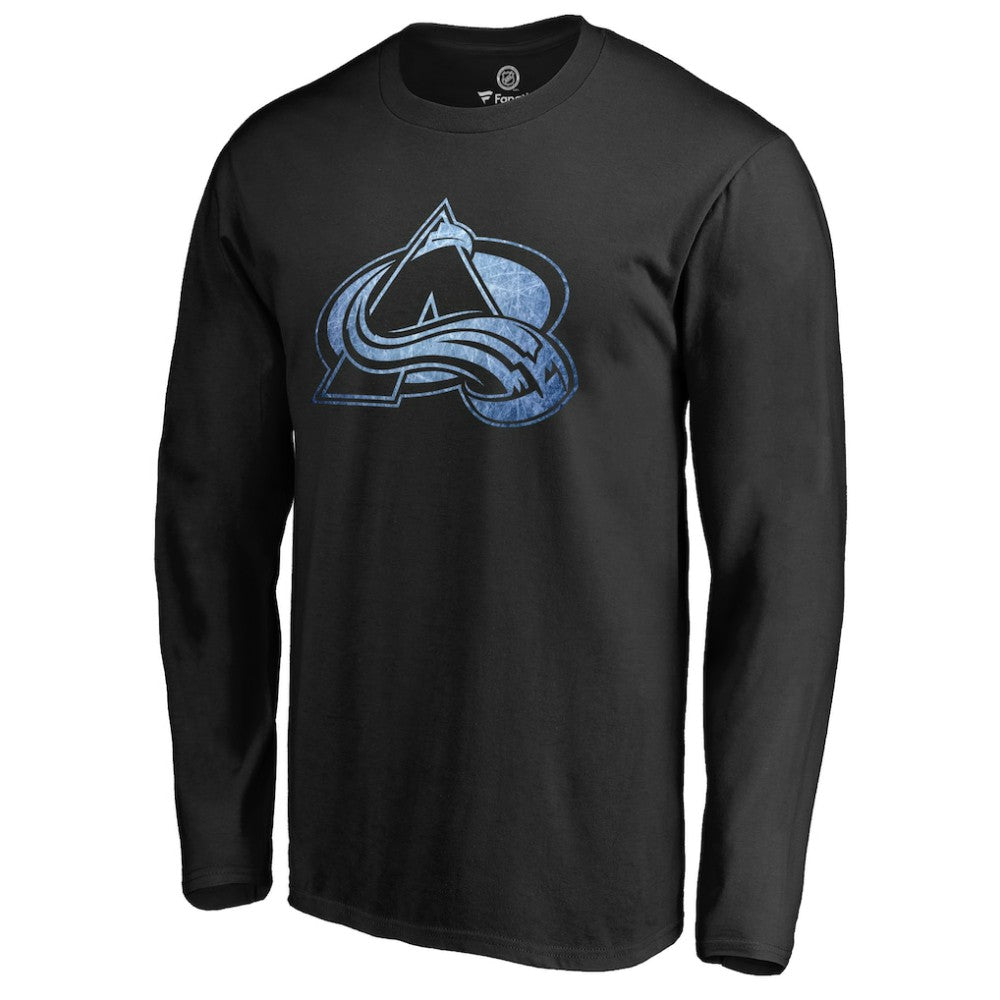 NHL Black Colorado Avalanche Pond Hockey Long Sleeve T-Shirt