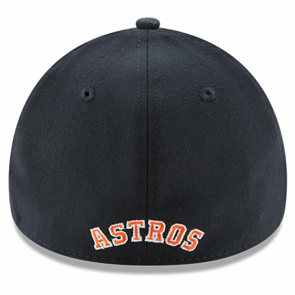 MLB Houston Astros New Era Button Team Classic 39THIRTY Flex Hat