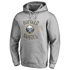NHL Ash Buffalo Sabres Heritage Pullover Hoodie