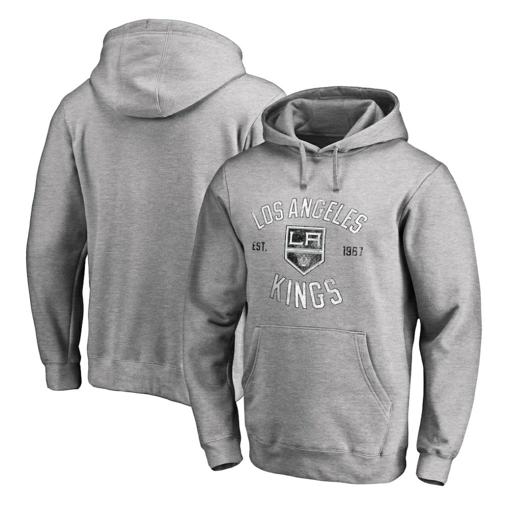 NHL Ash Los Angeles Kings Heritage Pullover Hoodie