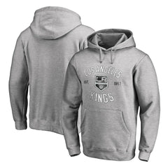 NHL Ash Los Angeles Kings Heritage Pullover Hoodie
