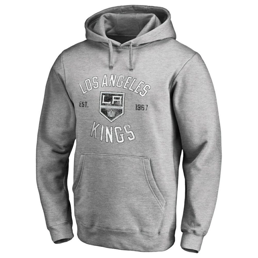 NHL Ash Los Angeles Kings Heritage Pullover Hoodie