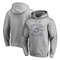 NHL Ash Tampa Bay Lightning Heritage Pullover Hoodie