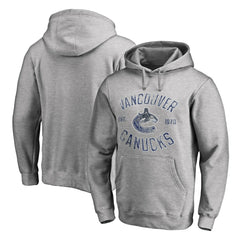 NHL Ash Vancouver Canucks Heritage Pullover Hoodie