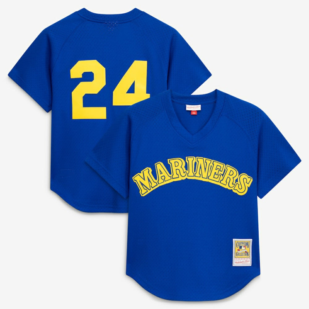 MLB Ken Griffey Jr. Seattle Mariners Mitchell & Ness Authentic Batting Practice Jersey