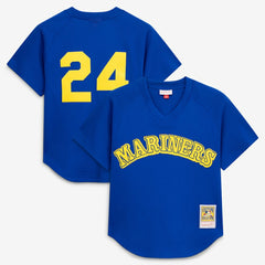 MLB Ken Griffey Jr. Seattle Mariners Mitchell & Ness Authentic Batting Practice Jersey