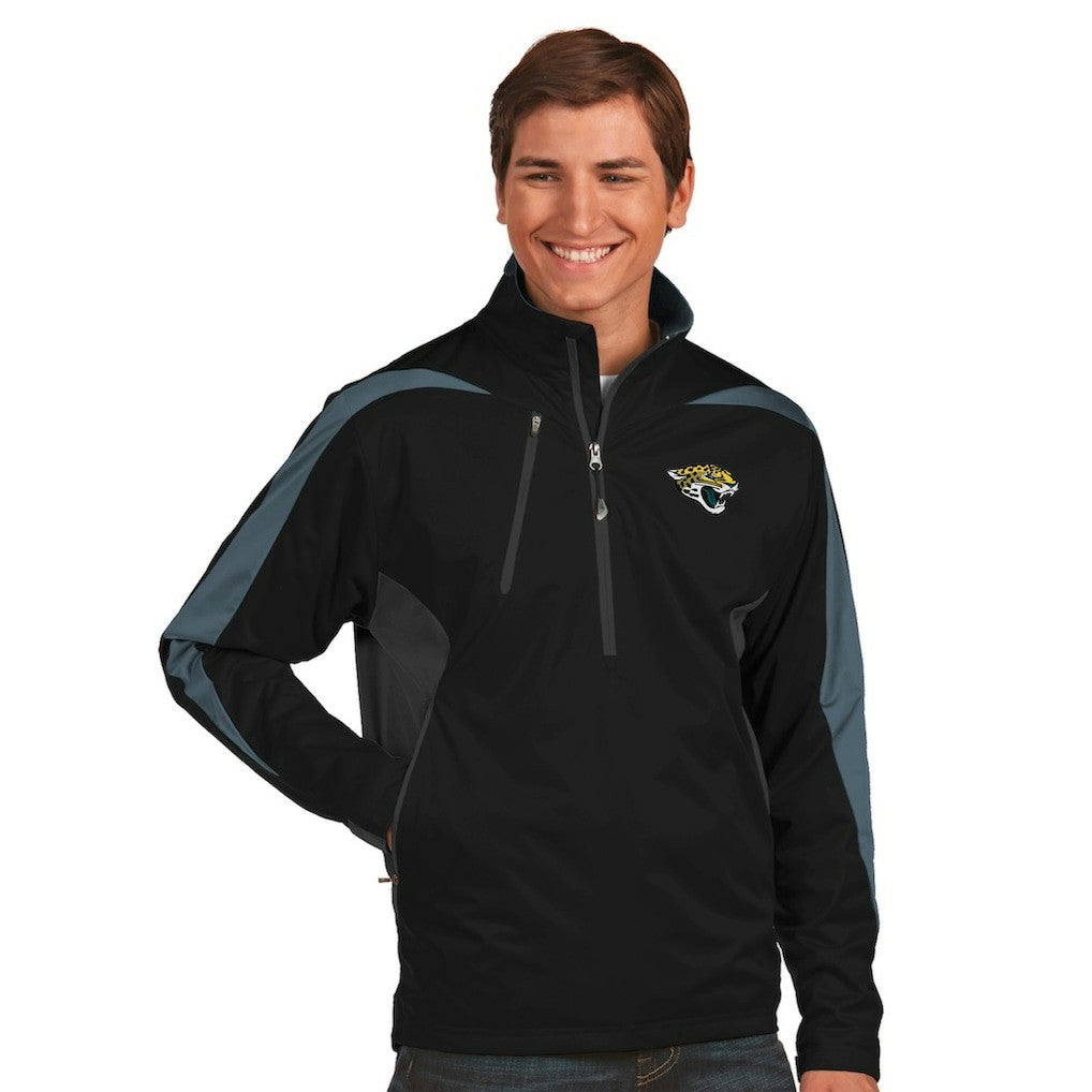 Antigua Discover Desert Dry Xtra-Lite Half-Zip Jacket - Jacksonville Jaguars