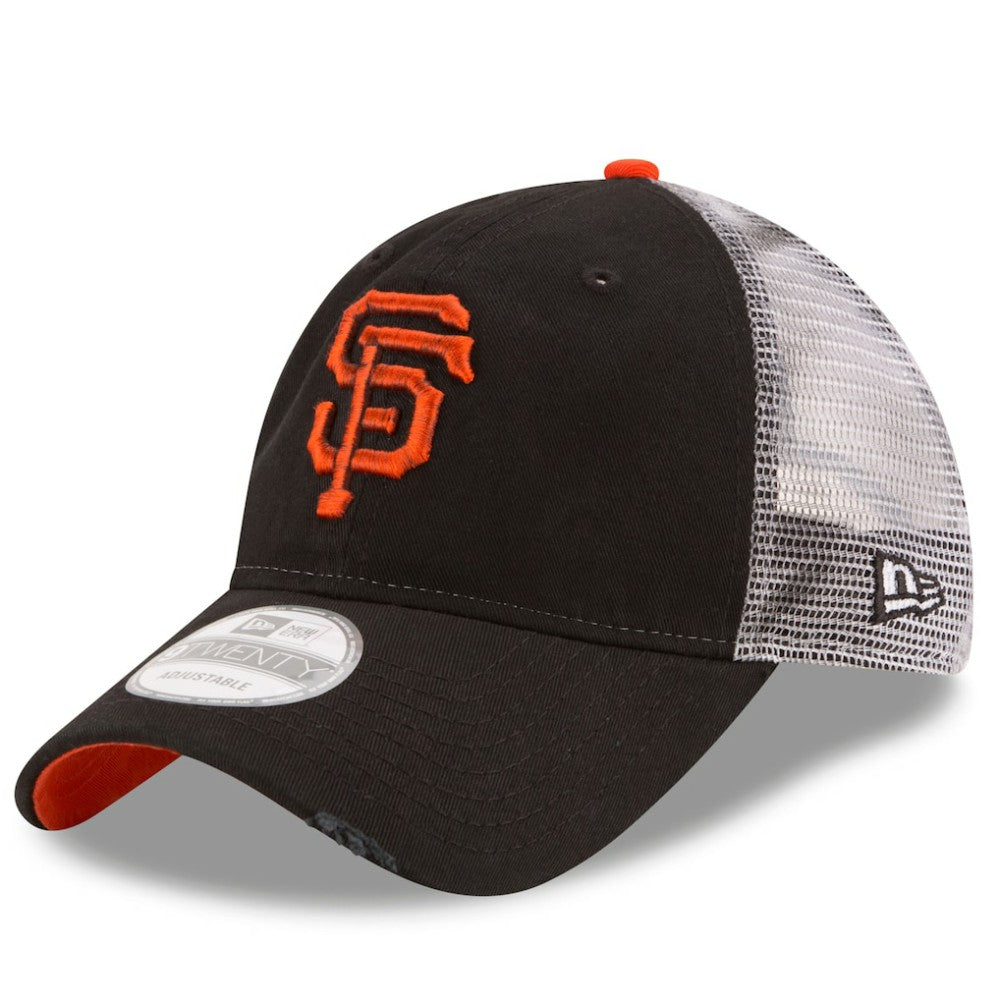MLB San Francisco Giants New Era Team Rustic 9TWENTY Trucker Adjustable Hat