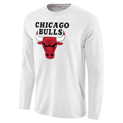 NBA Chicago Bulls Primary Logo Long Sleeve T-Shirt sale